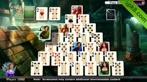 纸牌接龙4 HD：Hardwood Solitaire IV