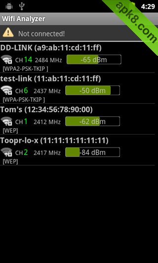 Wifi分析仪