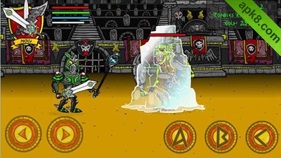 僵尸竞技场:Zombie coliseum
