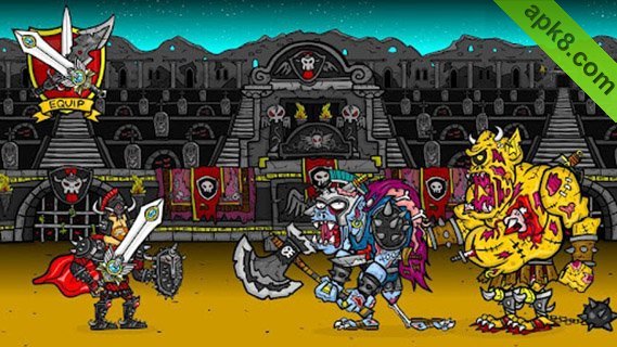 僵尸竞技场:Zombie coliseum
