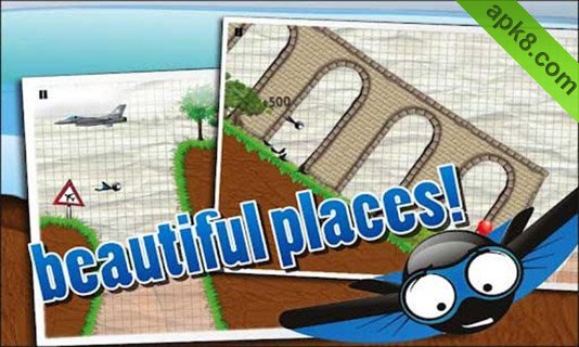 滑翔火柴人:Wingsuit Stickman
