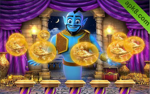 神秘阿拉丁神灯:Mystic Genie Slots