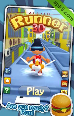 玩命儿跑 平板游戏:All In Runner 3D