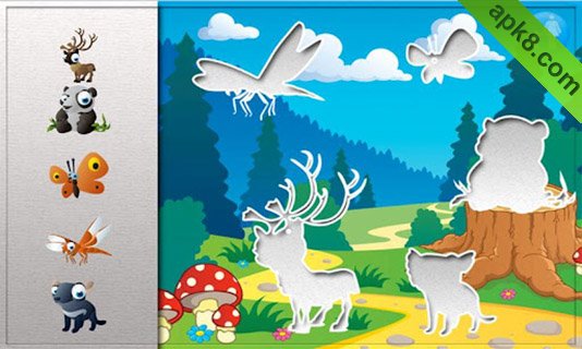 儿童高清动物拼图:Animal Puzzles for Toddlers HD