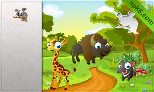 儿童高清动物拼图:Animal Puzzles for Toddlers HD
