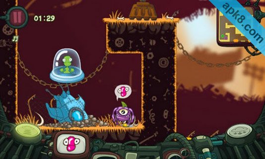 饥饿的怪兽:Monsters&Bones Demo