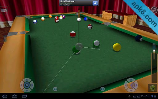 3D高清台球:DroidPool 3D