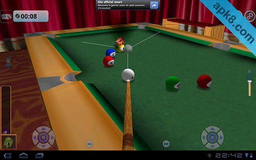 3D高清台球:DroidPool 3D