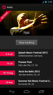 Songkick Concerts