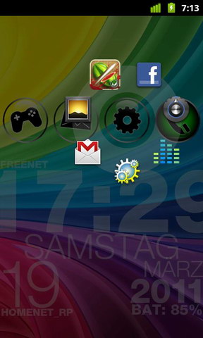 环形启动器：CircleLauncher