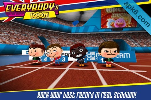 人人百米赛跑:Everybody\\\'s 100M