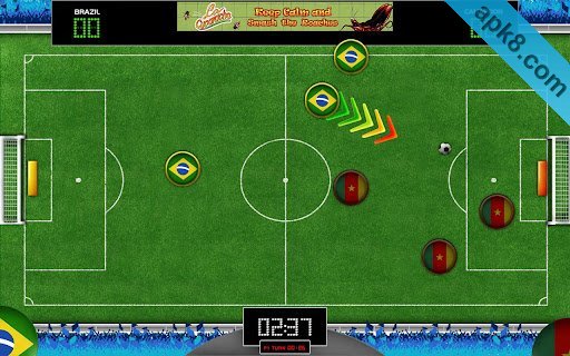 简易纽扣足球 高清版:Button Soccer