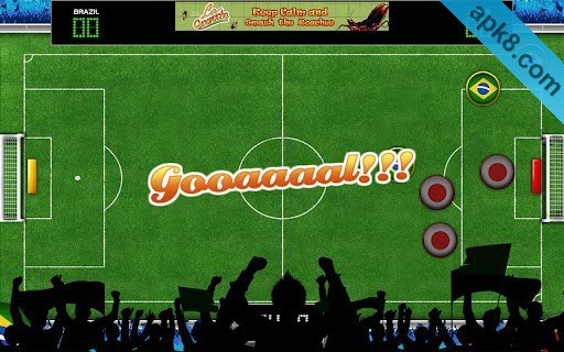 简易纽扣足球 高清版:Button Soccer