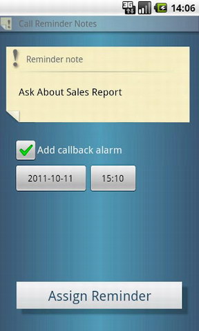 通话提醒笔记(Call Reminder Notes)
