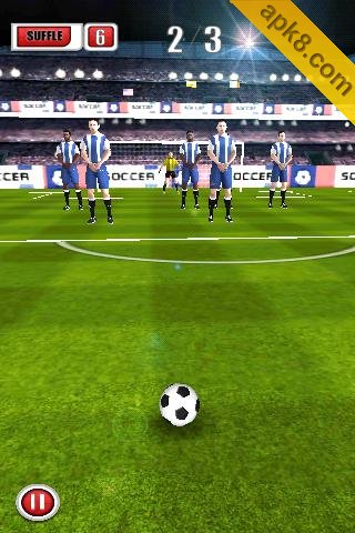 踢足球 平板游戏:Soccer Kicks