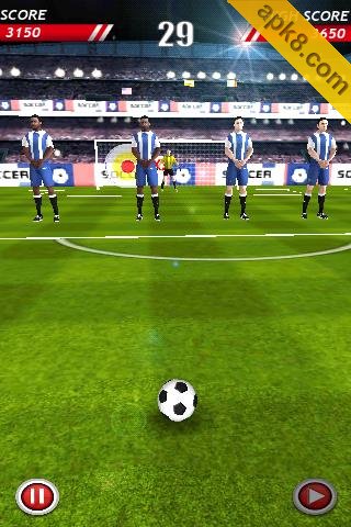 踢足球 平板游戏:Soccer Kicks