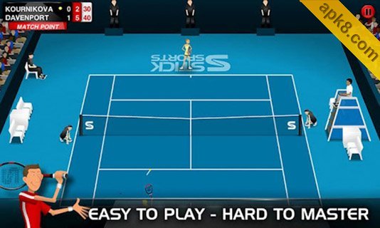 火柴人网球：Stick Tennis