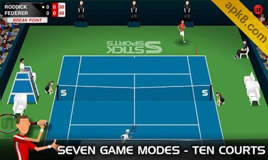 火柴人网球：Stick Tennis