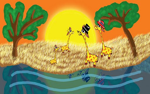 长颈鹿冒险:Giraffe Adventure