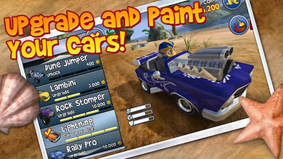 沙滩车闪电战 Tegra版:Beach Buggy Blitz