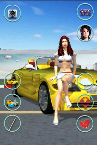 会说话的车模:Talking Beautiful Car Girl