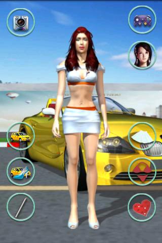 会说话的车模:Talking Beautiful Car Girl