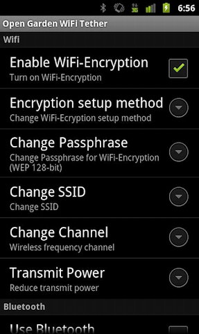 开放花园WiFi分享