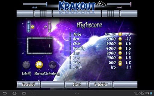 打砖块 高清版：Krakout HD