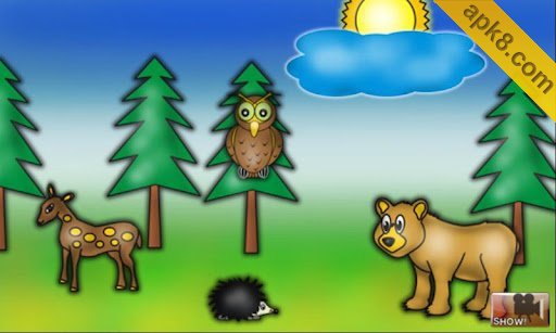 儿童动物乐园 高清版:Funny Animals for Kids