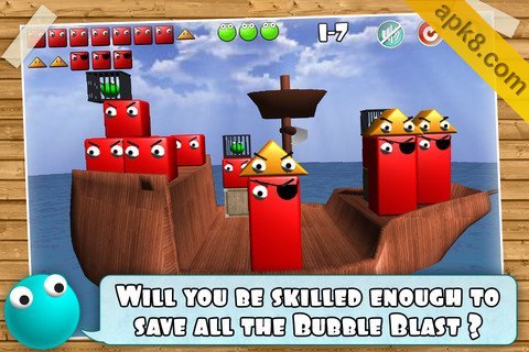 泡沫爆破救援 HD:Bubble Blast Rescue