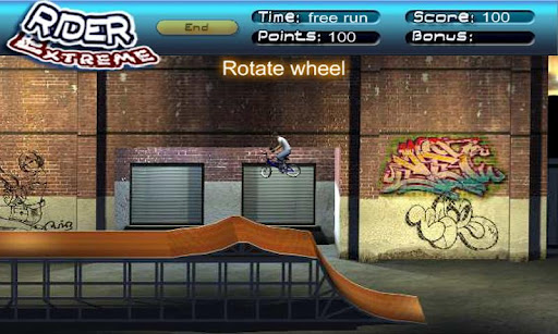 自行车表演赛:BMX Rider
