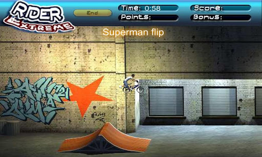 自行车表演赛:BMX Rider