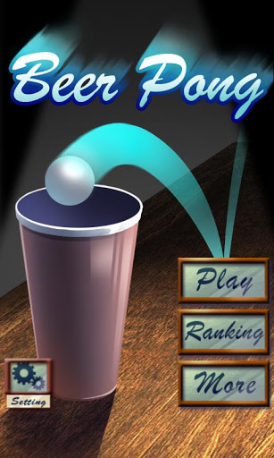 啤酒杯:Beer pong