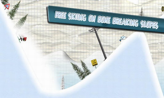 火柴人竞速滑雪:Stickman Ski Racer