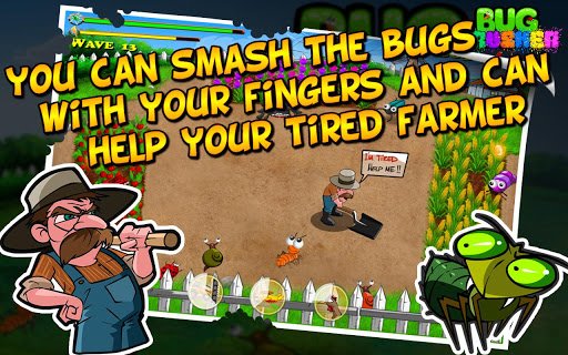 农村除虫:Bug Crusher