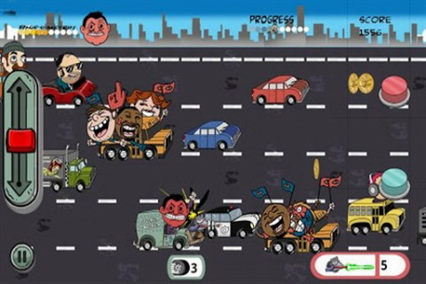 左巷赛车 精简版：Left Lane Looey Rage Race FREE
