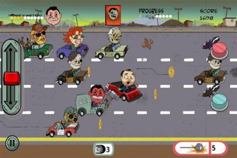 左巷赛车 精简版：Left Lane Looey Rage Race FREE
