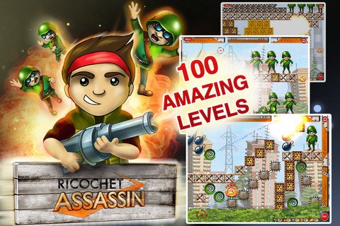 弹射刺客 高清版:Ricochet Assassin Free