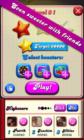 糖果粉碎传奇：Candy Crush Saga