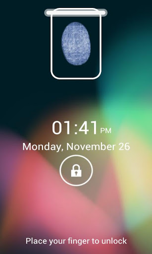 指纹扫描锁：Finger Print Lock