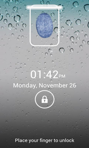 指纹扫描锁：Finger Print Lock