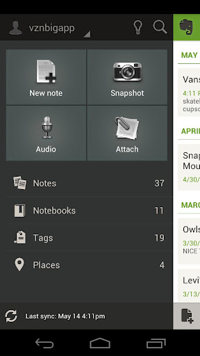 EverNote笔记