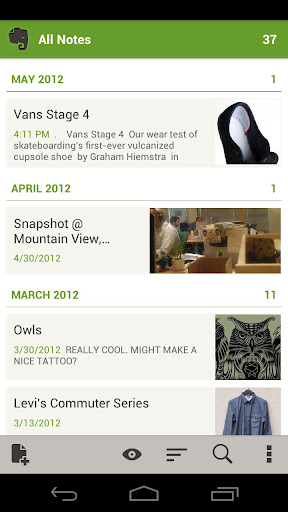 EverNote笔记