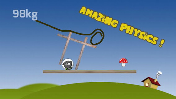 重力绵羊:Gravity Sheep(Physics 2d)