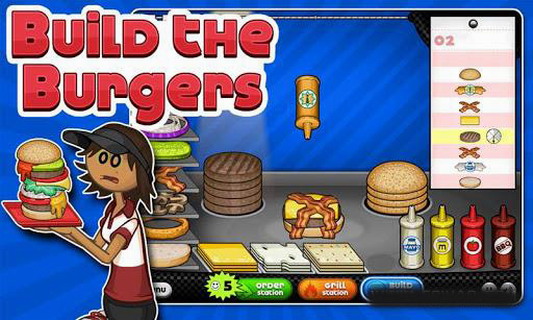 爸爸的汉堡店:Papa\\\'s Burgeria
