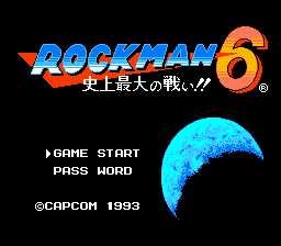 [FC]洛克人6