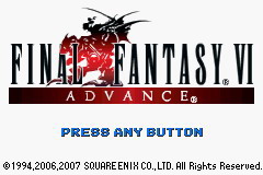 [GBA]最终幻想6(欧)