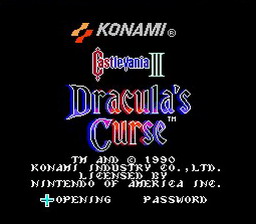 [FC]恶魔城3(美版)