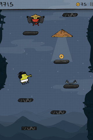 涂鸦跳跃：Doodle Jump