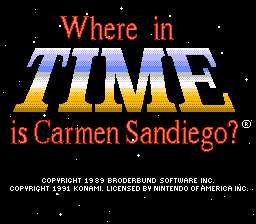 [FC]Where in Time is Carmen Sandiego